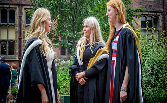 A group of graduates 